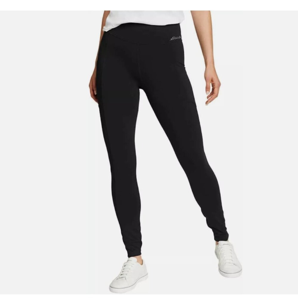 Eddie Bauer Women Stretch Trail Tight,Black